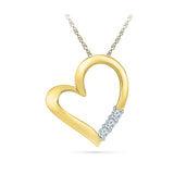 Paradise Heart Diamond Pendant