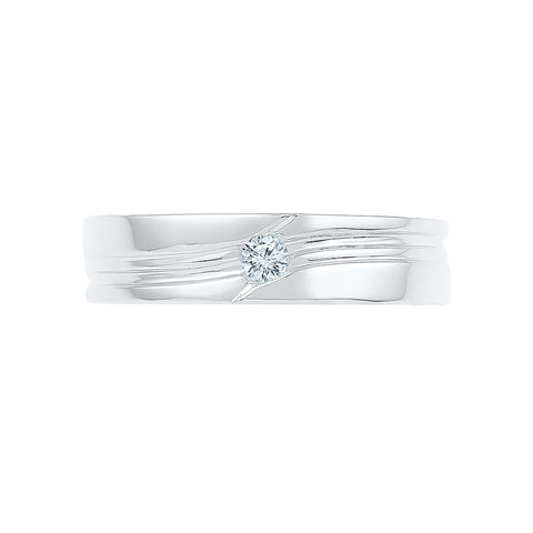 Solitary Appeal Diamond Ring for Men
