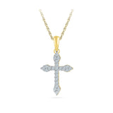 Devote Diamond Cross Pendant