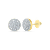 Lavish Diamond Stud Earrings