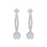 Urbane Diamond Dangler Earrings