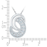 The Interwined Diamond Pendant