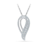 precious casual wear diamond pendant in 14k and 18k Gold online for women