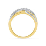 Swirl In Style Diamond Cocktail Ring