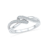 14kt / 18kt white and yellow gold Graceous Spin Everyday Diamond Ring in PRONG for women online