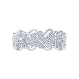 Prom Special Diamond Silver Ring