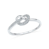 Best Friends Knot Diamond Ring - Radiant Bay