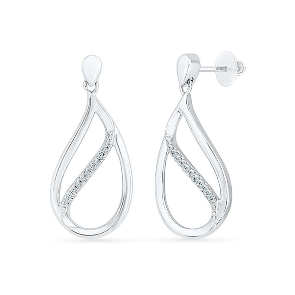 Dauntless Radiance Work Wear Earrings in 92.5 Sterling Silver for women online