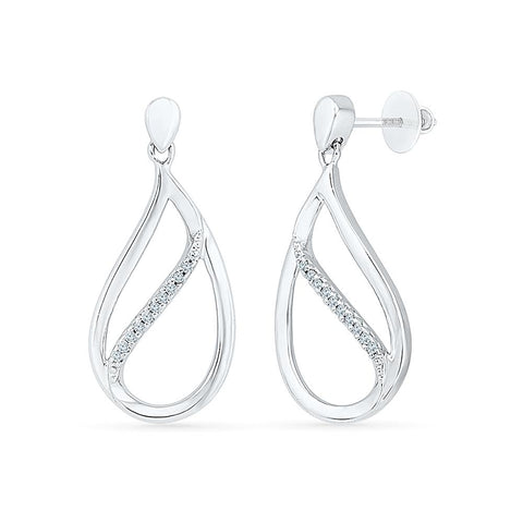 Dauntless Radiance Work Wear Earrings in 92.5 Sterling Silver for women online