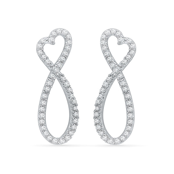 Forevermore Infinity Ladies' Earrings