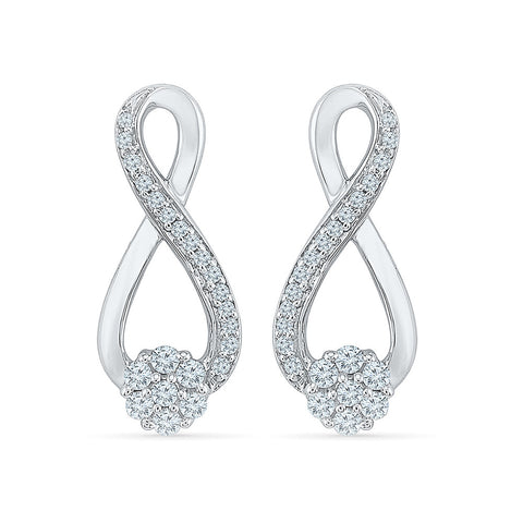 Diamond Earrings in 14kt and 18kt gold