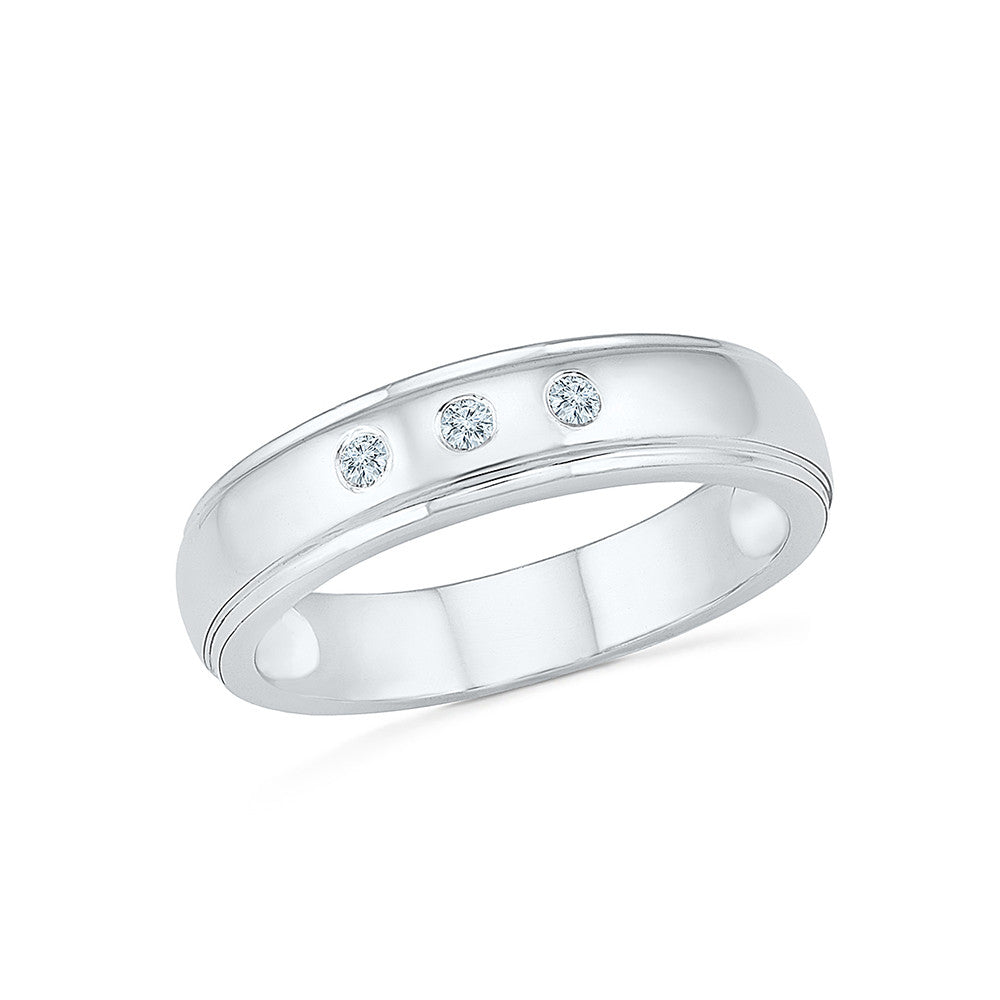 Moissanite Diamond 1.50 Carat 3 wedding Ring set Wedding Band Stackabl –  agemz