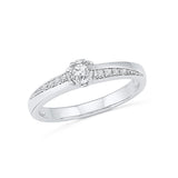 Say Yes Diamond Engagement Ring