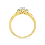 Radiant Stone Engagement Ring