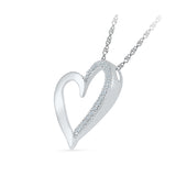Wishful Heart Diamond Pendant