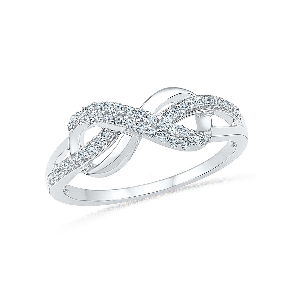 Infinity Ring, Silver - Sonya Ltd