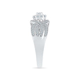 Gorgeous Glide Diamond Cocktail Ring