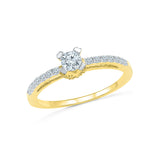 Diamond Rings in 14kt and 18kt gold