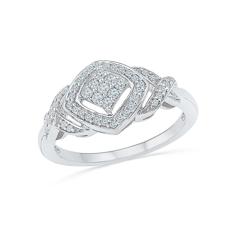Lovely Square Diamond Ring – Abdesignsjewellery