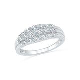 14kt / 18kt white and yellow gold Vogue Twist Diamond Cocktail Ring in CHANNEL for women online