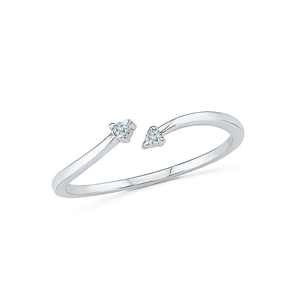 Classic Two Diamond Everyday Ring