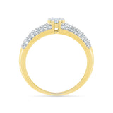 Radiant Love Diamond Engagement Ring