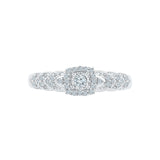 For Forever Diamond Engagement Band Ring