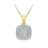 Luxuriously Studded Diamond Pendant