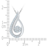 Pear Luminance Diamond Pendant