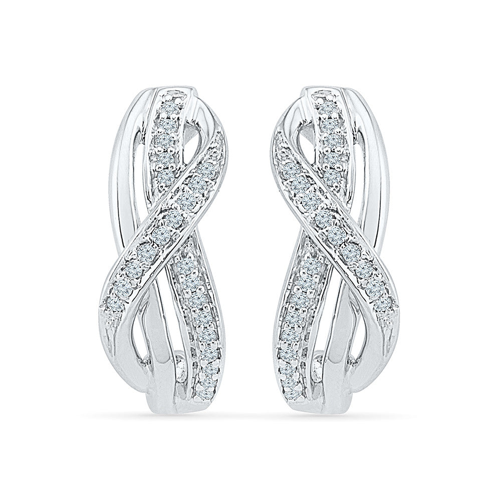 Daily Work Wear Pearl American Diamond Gold Stud Earring For Women – ZIVOM