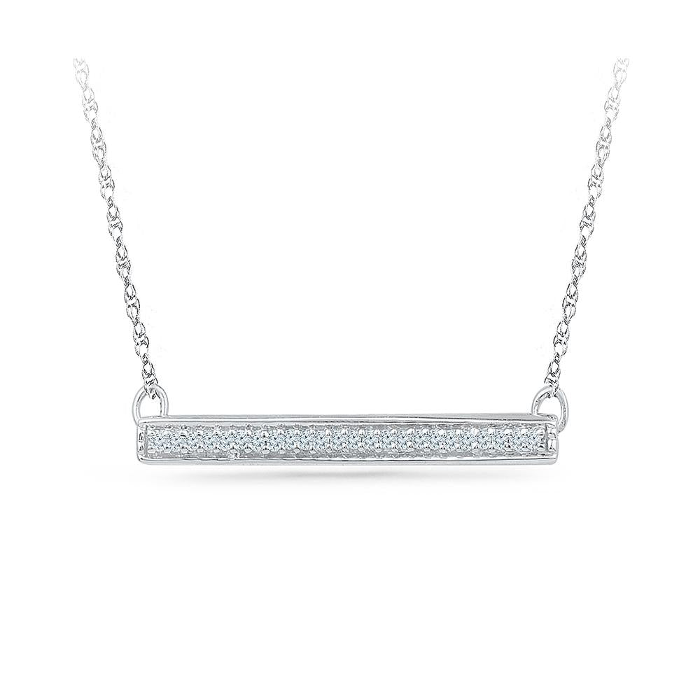 Half Carat Floating Diamond Necklace – Ring Concierge