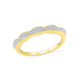 Gorgeous Gracile Diamond Band Ring