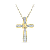 Lord's Grace Cross Diamond Pendant