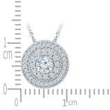 Circle Charms Diamond Pendant