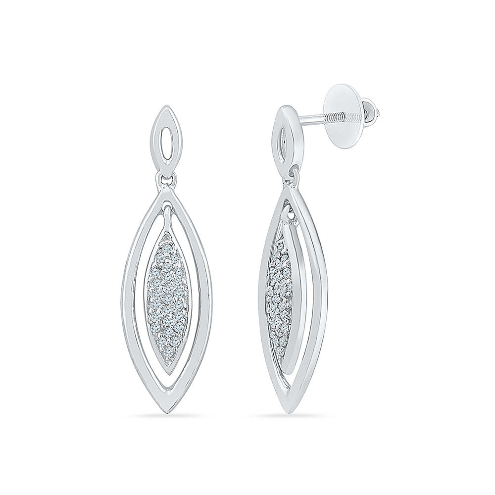 Shop Radiant Diamond 18K Gold Stud Earrings Online in India