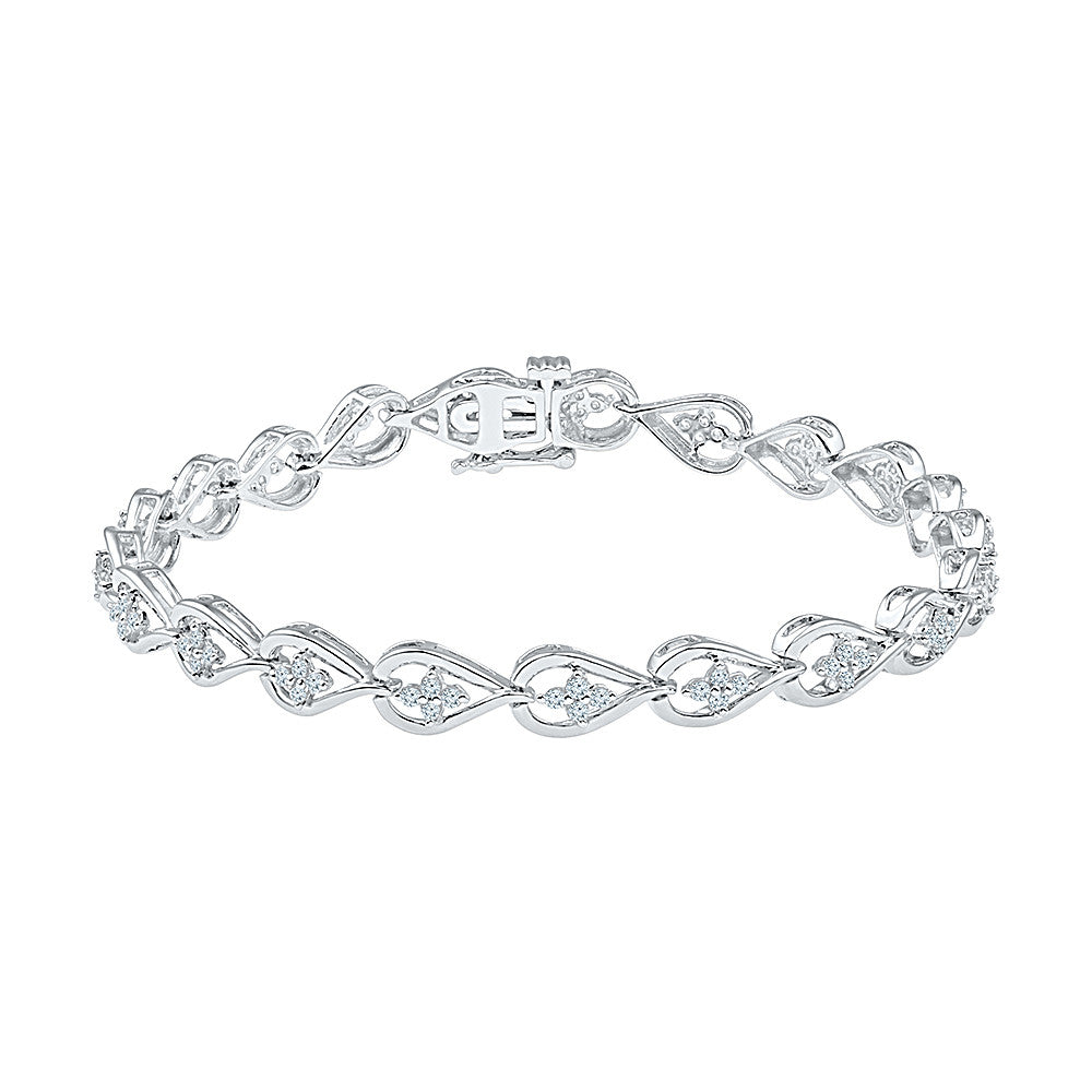 Buy delicate diamond bracelet in 14k  18k gold  Radiant Bay