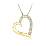 Radiant Love Diamond Pendant