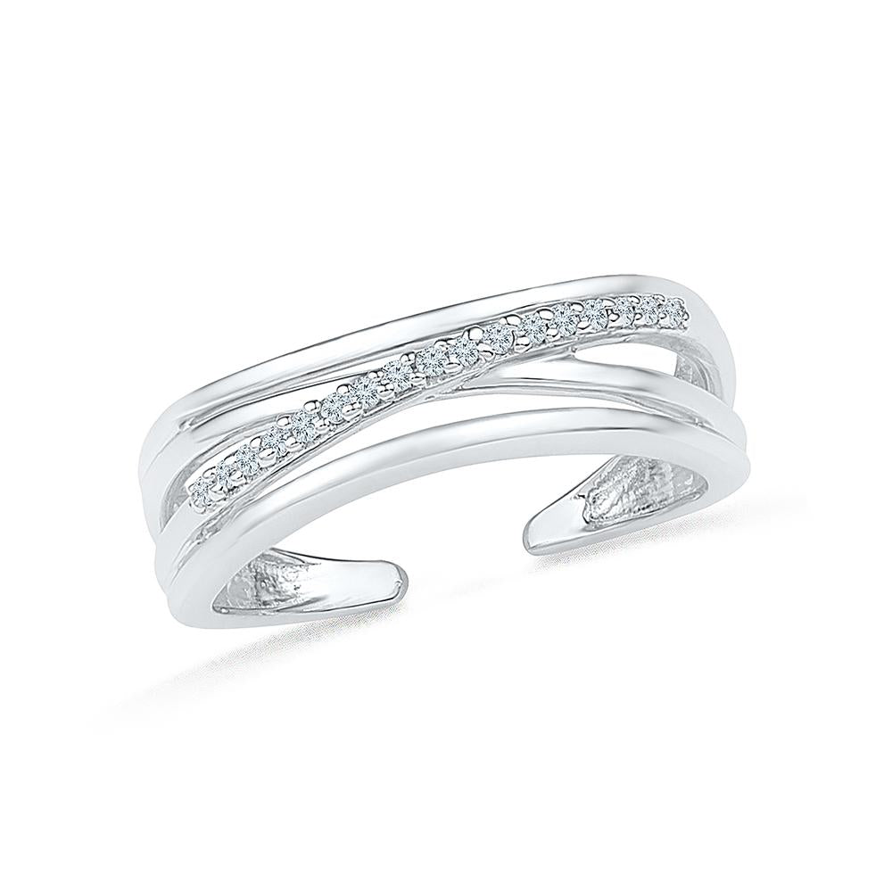 Five Row Diamond Ring in 14kt White Gold (1 3/4ct tw) – Day's Jewelers