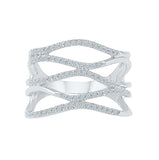Royal Halo Diamond Cocktail Ring