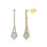 Wardrobe Favourite Diamond Drop Earrings