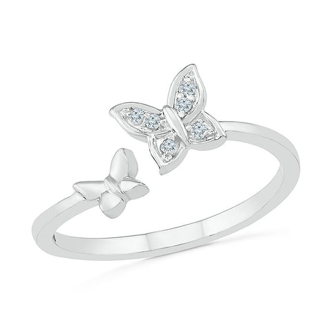 Deconstructed Butterfly Ring