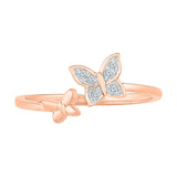 Deconstructed Butterfly Ring