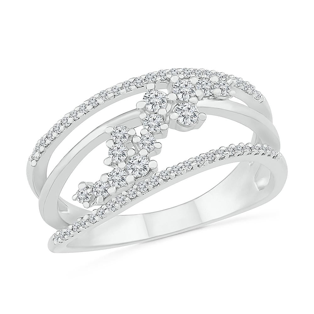 10K Rose Gold 1.17ctw Morganite and .05ct Diamond Fashion Ring - 7792400 |  HSN