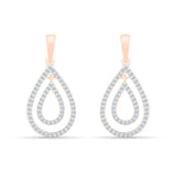 Pear Drop Fashion Diamond Earrings