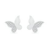Charming Butterfly Stud Earrings