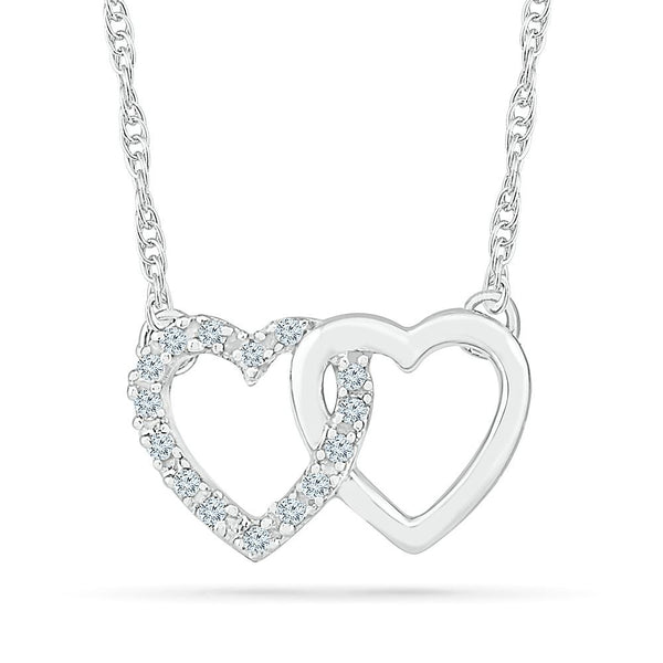 Double-up Love Heart Necklace