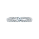 The Desirable Engagement Band Ring