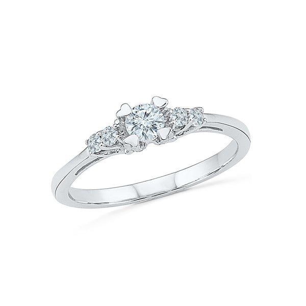 Charming Pledge Diamond Engagement Ring