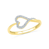 The Happy Heart Diamond Ring