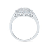 Bouquet of Bling Diamond Cocktail Ring - Radiant Bay